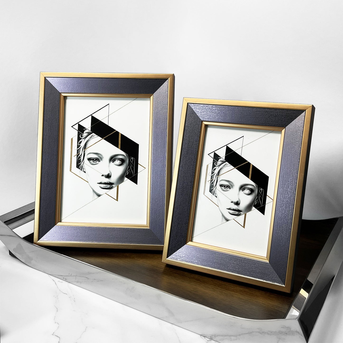 Modern Picture Frame Photo Frame Gift for Wall and Tabletop Display